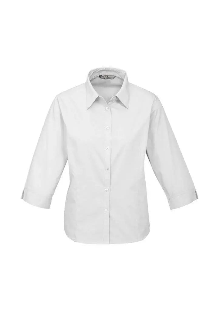 Biz Collection Women’s Base 3/4 Sleeve Shirt S10521 Metro Workwear.
